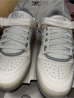 Adidas x Bad Bunny Low Forum Cloud White 7M/8W DS New